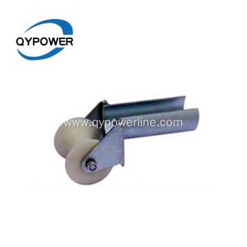 Wellhead protection orifice roller pulley